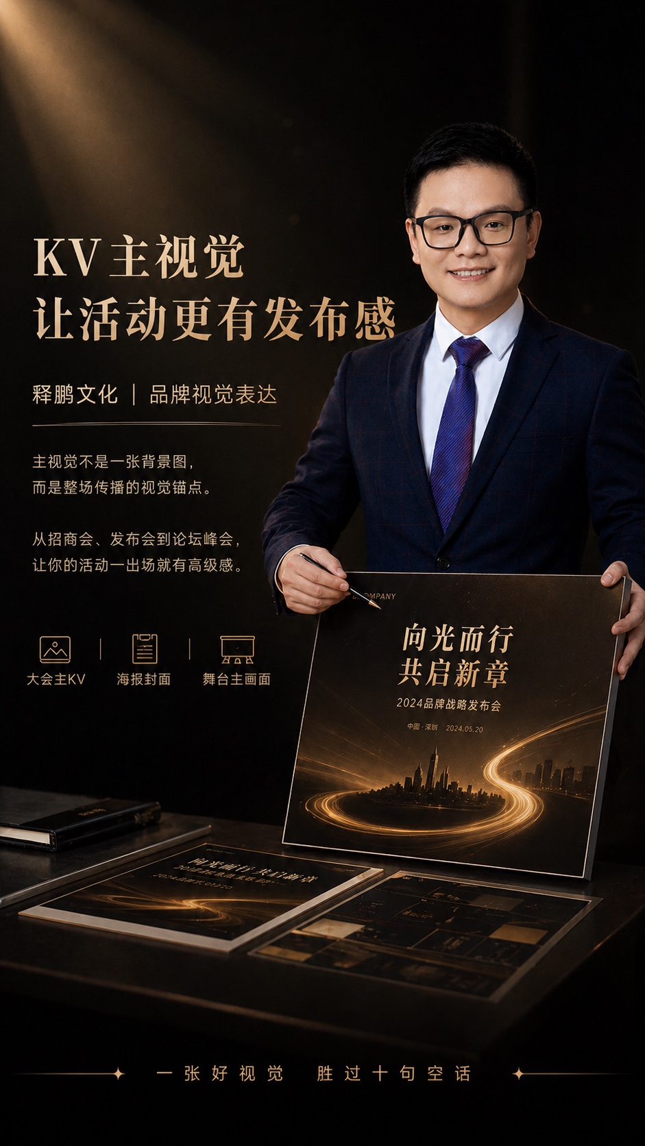 KV主视觉让活动更有发布感